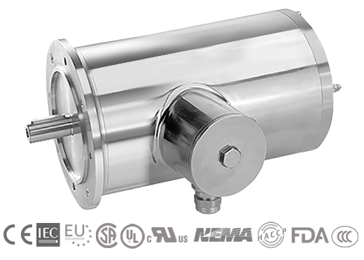 STARK stainless steel motors - durable & ultra-hygienic